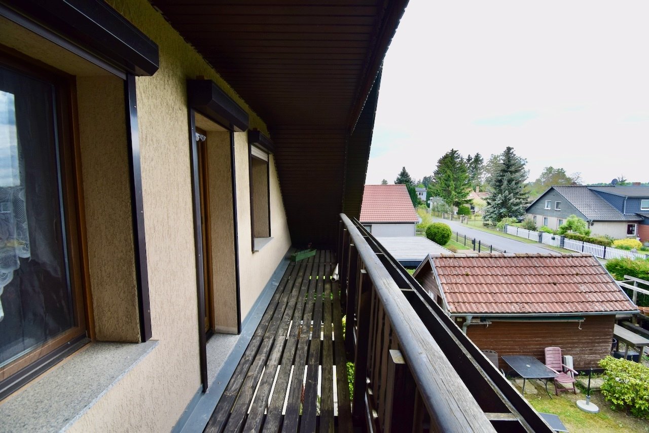 Balkon am Schlafzimmer 